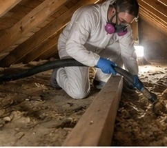 Attic mold removal in a Clarksville home